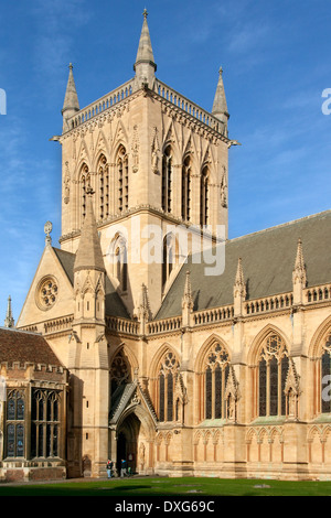 St Johns College Chapel nella città di Cambridge in Inghilterra Foto Stock