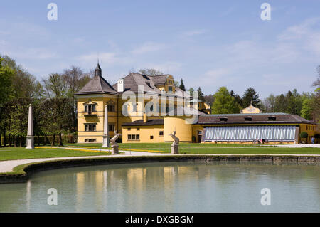 I motivi di Schloss Palazzo Hellbrunn, Salisburgo, Austria Foto Stock