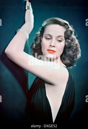 ALIDA VALLI (1921-2006) Italiano attrice cinematografica circa 1950 Foto Stock