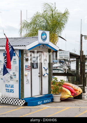 Borgo di pescatori Punta Gorda, Florida, Stati Uniti d'America Foto Stock
