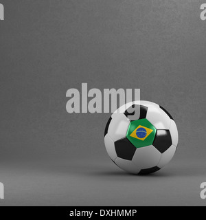 Il brasiliano pallone da calcio Foto Stock