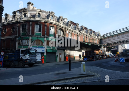 West Smithfield mercato di carne, London EC1, Regno Unito Foto Stock