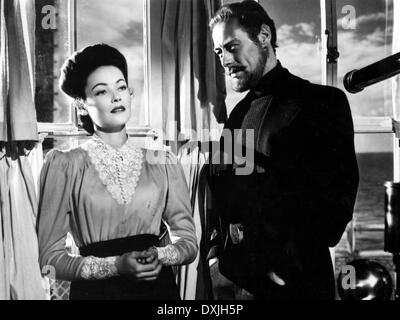 Il fantasma e la signora Muir (BR1947) GENE TIERNEY, REX HARRISON Foto Stock