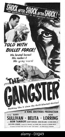 IL GANGSTER Foto Stock