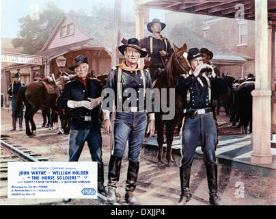 I soldati a cavallo Foto Stock