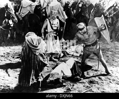 Re Richard e i crociati Foto Stock