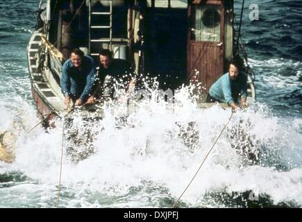 JAWS, 1975, Film, Movie, Foto Stock