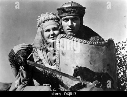 Re Richard e i crociati Foto Stock