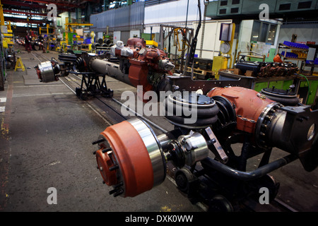 Il Tatra, produzione carrelli, Koprivnice Repubblica Ceca Foto Stock