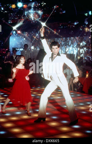 JOHN TRAVOLTA, SATURDAY NIGHT FEVER, 1977, FILM Foto Stock