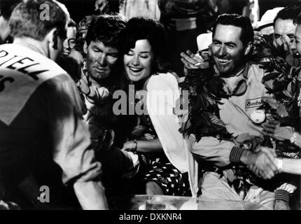 Il casco verde Foto Stock