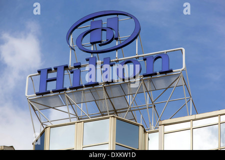 Hotel Hilton di Praga Repubblica Ceca Foto Stock
