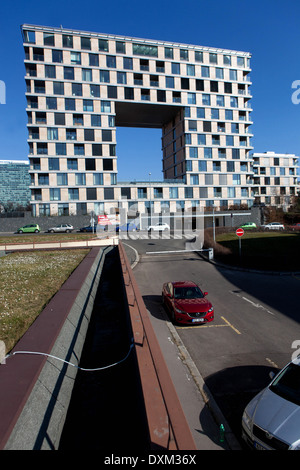 Residence Kavci Hory Pankrác Praga Repubblica Ceca Foto Stock