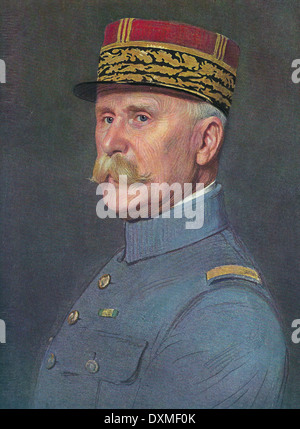 PHILIPPE PETAIN (1856-1951) soldato francese in un 1940 rivista illustrazione Foto Stock