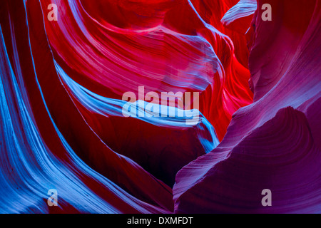 Antelope Canyon Foto Stock