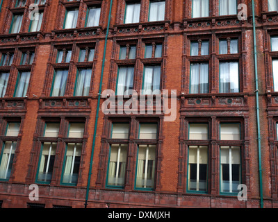 Dettaglio del Palace hotel a Manchester REGNO UNITO Foto Stock