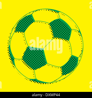 Pallone da calcio Foto Stock