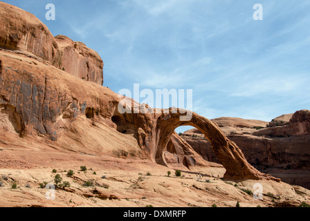 Arco di Corona Moab Utah STATI UNITI D'AMERICA Foto Stock