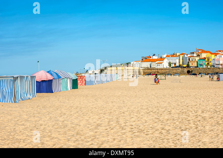 Spiaggia, Figueira da Foz, Beira, Portogallo Foto Stock