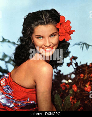 Debra Paget Debra Paget Debra Paget Foto stock - Alamy
