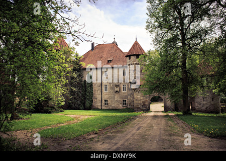 In Germania, in Baviera, Oberes Schloss in Untersiemau vicino a Coburg Foto Stock