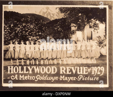 HOLLYWOOD REVUE 1929 Foto Stock