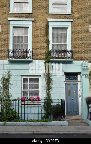 Una casa in Royal College Street, Camden Town, Londra, Regno Unito Foto Stock