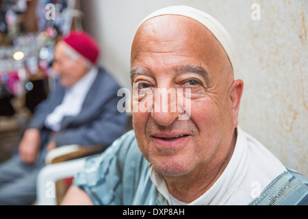 Uomo locale a Sousse, Tunisia Foto Stock