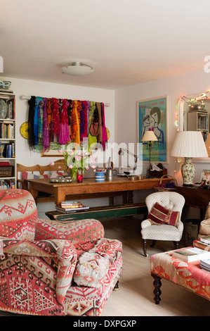 Bella Huddart l' ex-casa consiglio Foto Stock