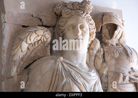 Antica statua romana, Cartagine Museo Nazionale, Tunisi, Tunisia Foto Stock