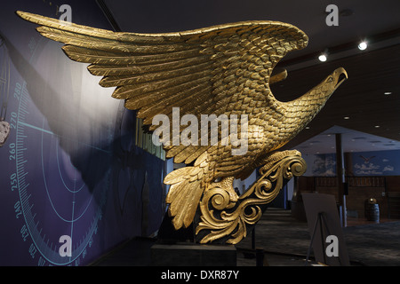 All'interno di Mariners' Museo Newport News, Virginia. Foto Stock