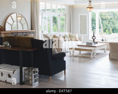 Luxury living room Foto Stock