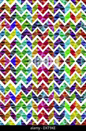 Modello colorato sfondo - mosaico colorato sfondo. Foto Stock