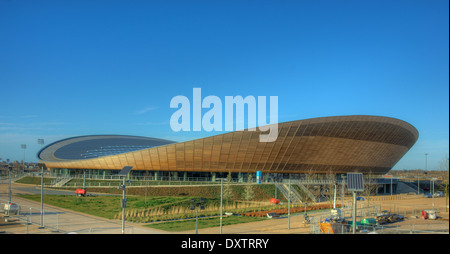 Olympic Park Velodrome. Velodromo 2012, Londra Foto Stock