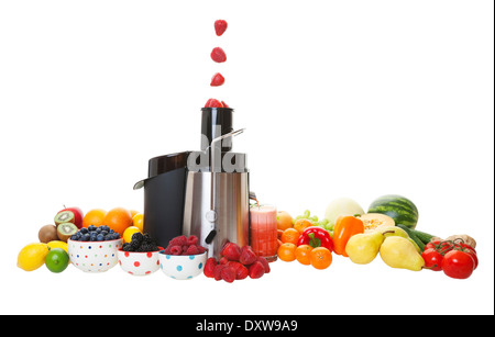 Juicing Foto Stock