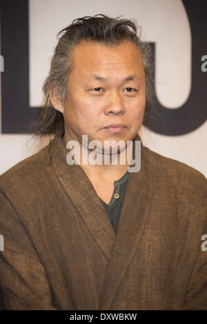 Kim Ki-Duk getting Douglas Sirk Award al ventesimo filmfest film festival di Amburgo. Dove: Amburgo Germania Quando: 04 Ott 2012 Foto Stock