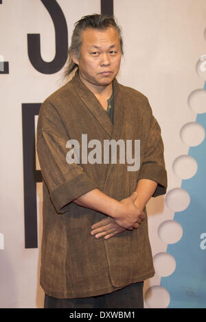 Kim Ki-Duk getting Douglas Sirk Award al ventesimo filmfest film festival di Amburgo. Dove: Amburgo Germania Quando: 04 Ott 2012 Foto Stock