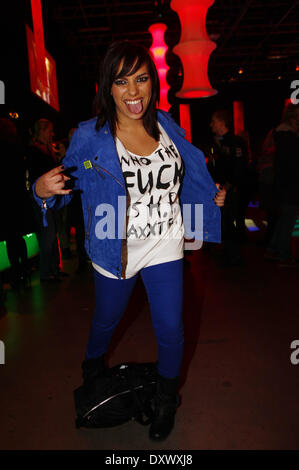 Melissa Heiduk al aftershow party del finale del tedesco TV VOX mostra 'X fattore' alla MMC Studios. Dove: Colonia Germania Quando: 26 Nov 2012 Foto Stock