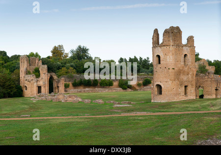 Villa di Massenzio, Via Appia Antica di Roma, lazio, Italy Foto Stock