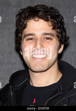 Josh Giovani in prova per "Amazing Grace: la Epic New Musical' tenuto presso il Lincoln Center di Clark Studio Theatre dotato di: Josh giovani dove: New York City Stati Uniti quando: 07 Dic 2012 Foto Stock