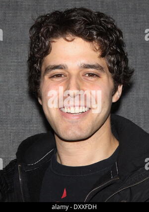 Josh Giovani in prova per "Amazing Grace: la Epic New Musical' tenuto presso il Lincoln Center di Clark Studio Theatre dotato di: Josh giovani dove: New York City Stati Uniti quando: 07 Dic 2012 Foto Stock