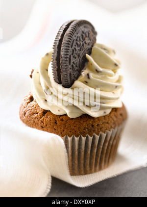 Oreo cupcake biscotto Foto Stock