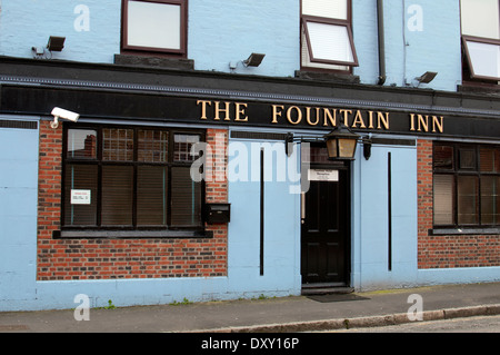 Villaggio Gay, Birmingham, Regno Unito. Il Fountain Inn. Foto Stock