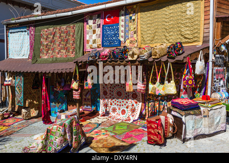 Negozio vicino a Aya Sofya, quartiere di Sultanahmet, Istanbul, Turchia Foto Stock