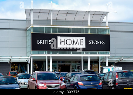 British Home Giltbrook i negozi Retail Park Nottingham England Regno Unito Foto Stock