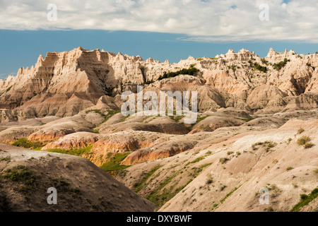 Parco nazionale Badlands vicino Rapid City, South Dakota. Foto Stock