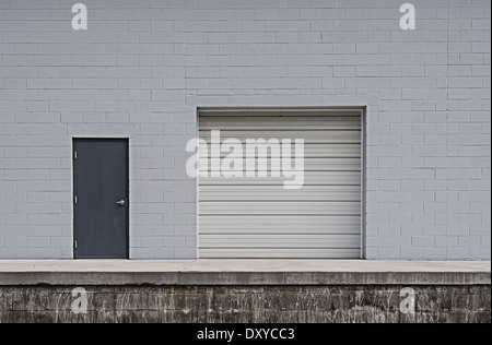 Svuotare Banchina di carico Foto Stock