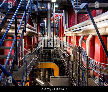 Amagerforbraending (Amager Resource Center), Copenhagen, Danimarca. Architetto: sconosciuto, 1972. Foto Stock