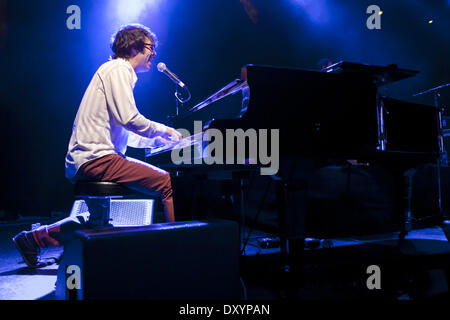 Ben Folds cinque eseguono il loro primo concerto nel Regno Unito dal 1999 come parte del loro 2012 / 2013 World Tour alla O2 Bristol Academy dotata di: Ben Folds dove: Bristol Regno Unito Regno Unito quando: 23 Nov 2012 Foto Stock