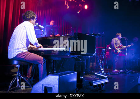 Ben Folds cinque eseguono il loro primo concerto nel Regno Unito dal 1999 come parte del loro 2012 / 2013 World Tour alla O2 Bristol Academy dotata di: Ben Folds dove: Bristol Regno Unito Regno Unito quando: 23 Nov 2012 Foto Stock